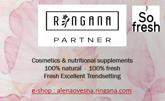 Novm partnerem soute se stala Alena Ovesn  -  RINGANA PARTNER  -  e-shop alenaovesna.ringana.com